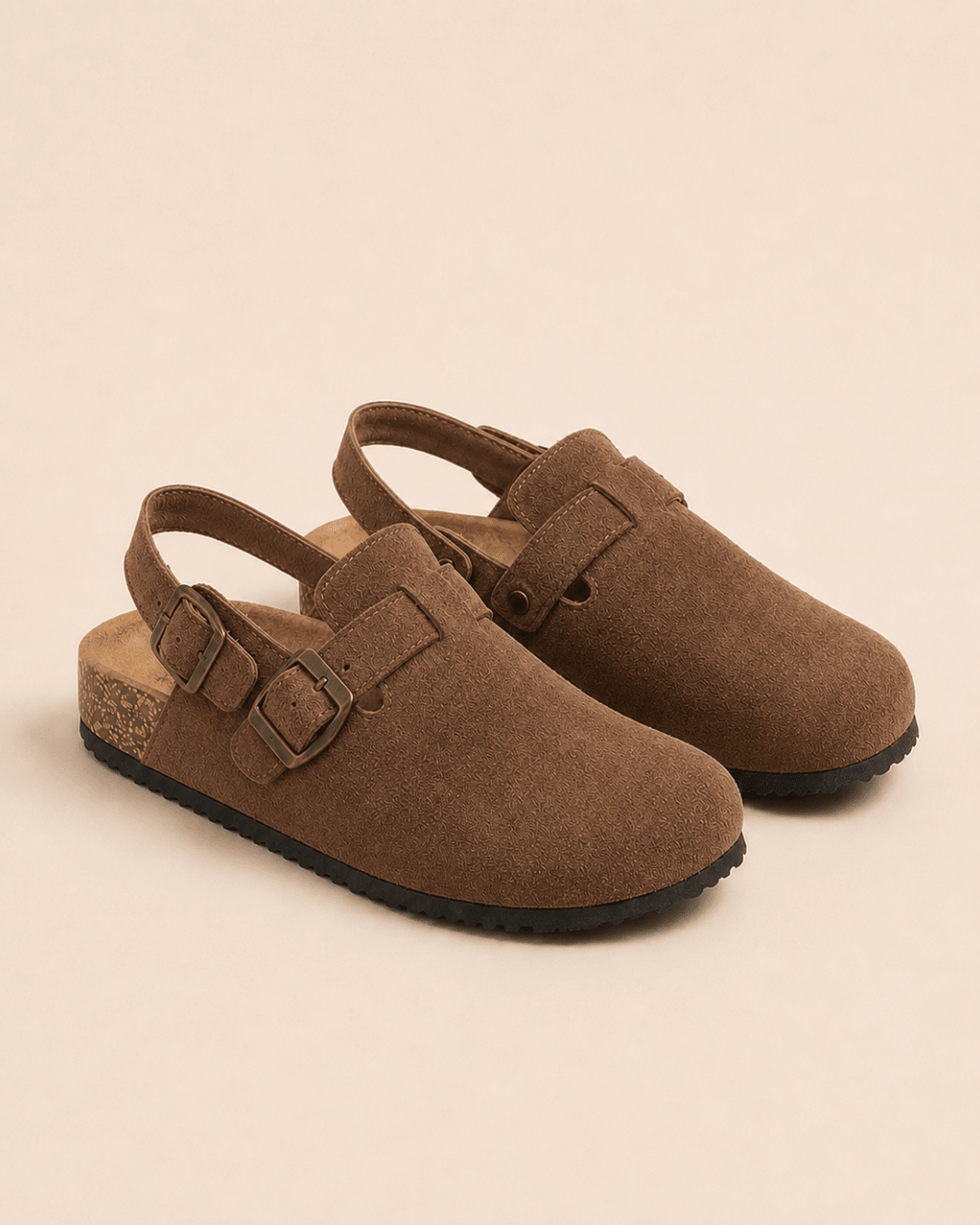 Suede Strap Clog - Get Comfy