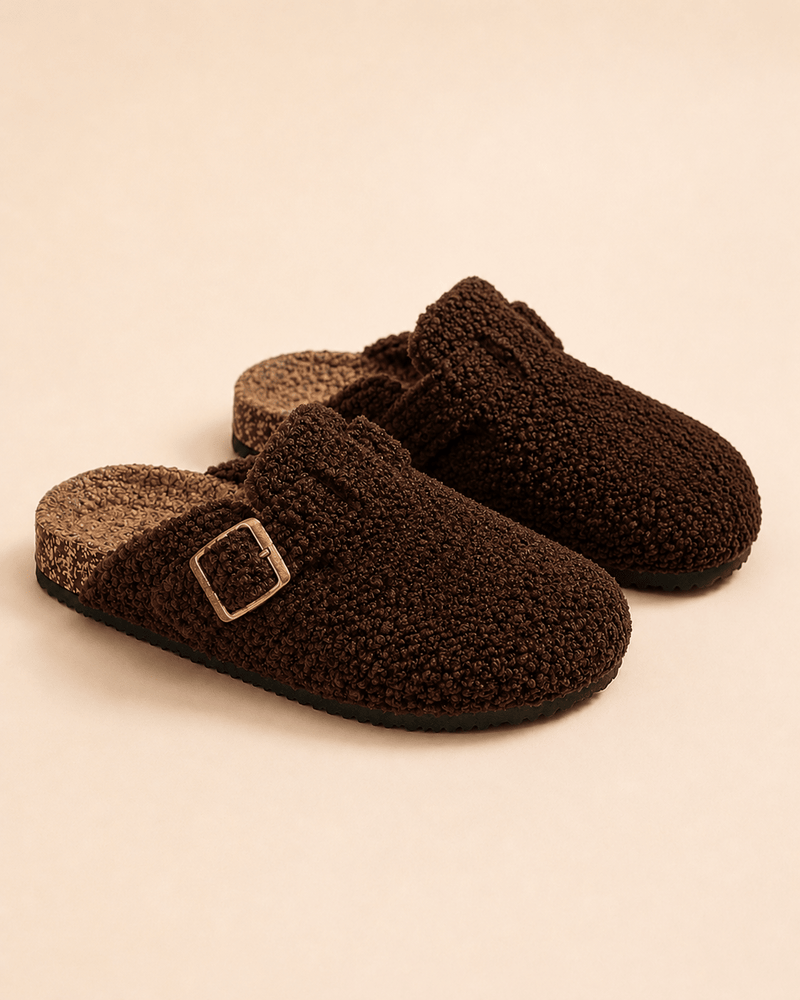Luna Teddy Clogs Espresso
