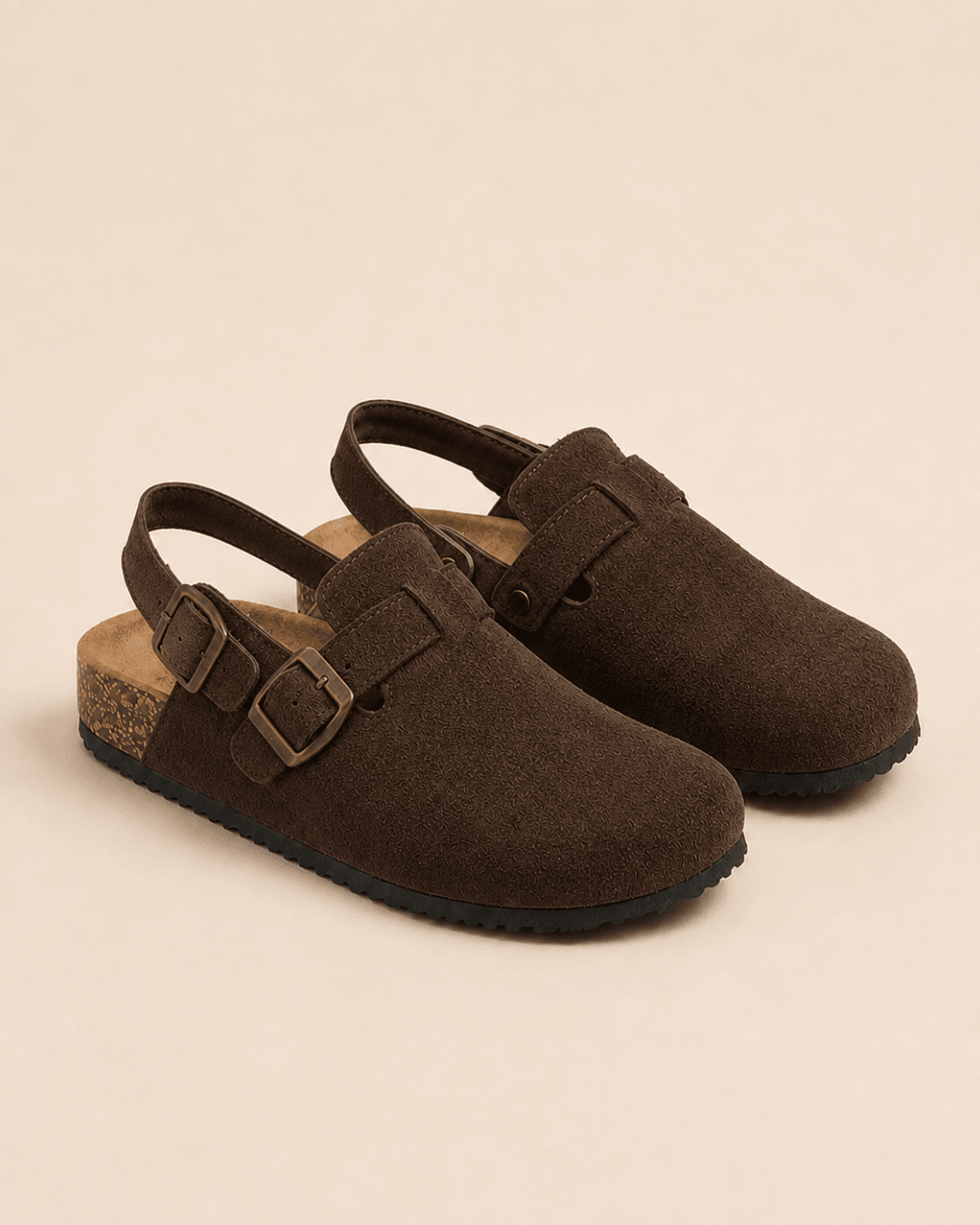 Suede Strap Clog - Get Comfy