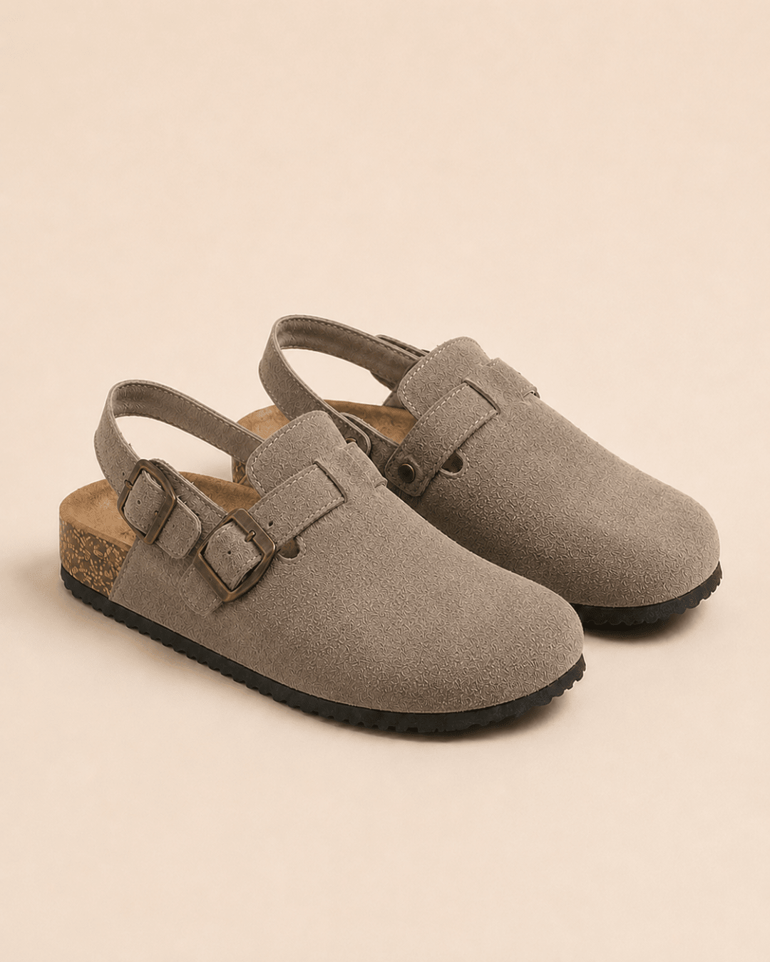 Suede Strap Clog - Get Comfy